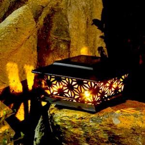 Solar Post Cap Lights Outdoor 2 Packs